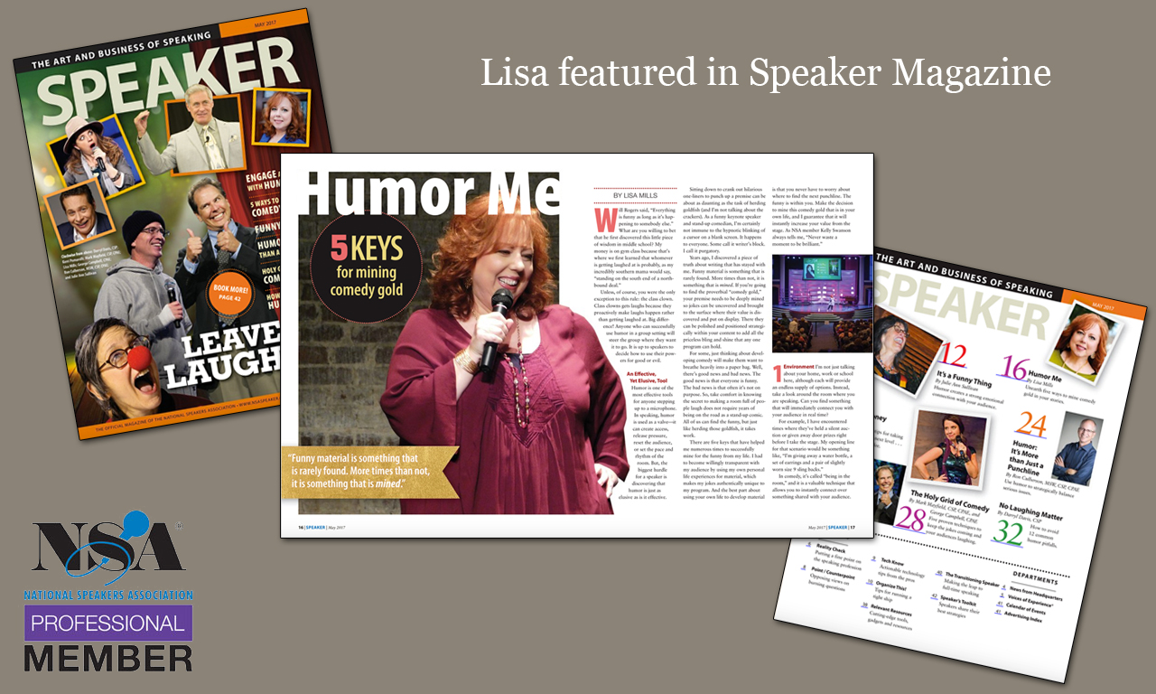 Lisa is often featured in publications around the country. Take a look!